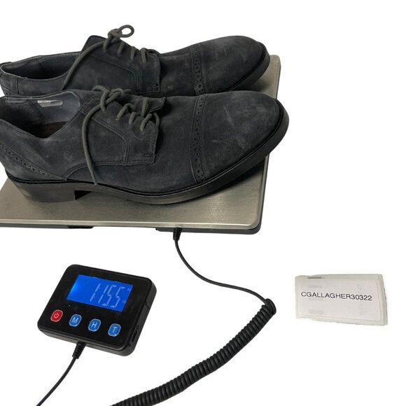 Naot Bondos Mens Dress Shoes EU 42 US 9 Charcoal Suede Cap Toe Oxford NWOB main image 9